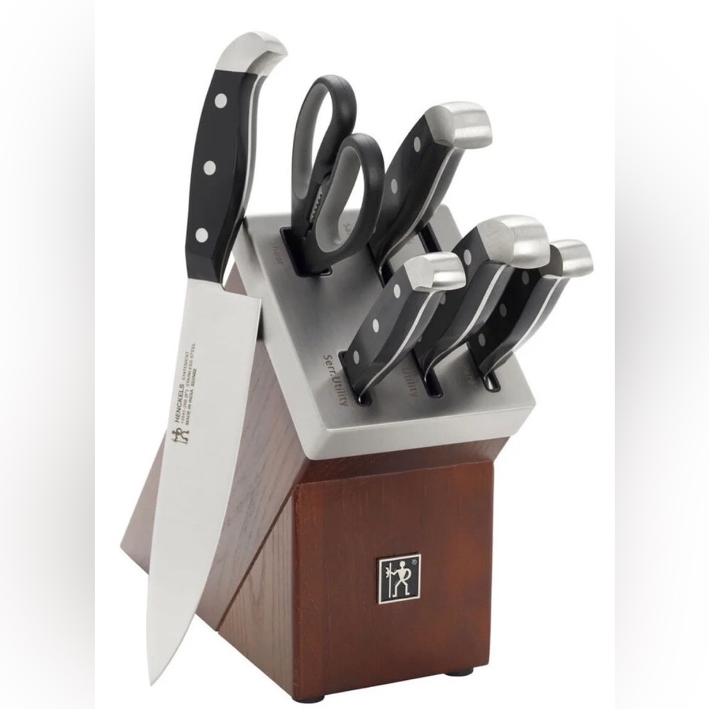 Henckels Self Sharpening Statement Fine Edge 7 Piece Knife block Set